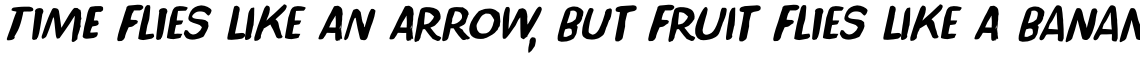 Broadcast Mayhem Italic