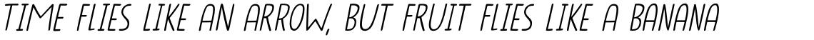 Wormhole Wednesday Italic