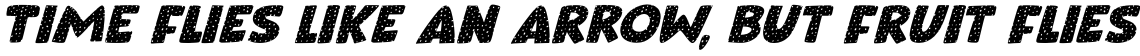 Bockwurst Dots Italic