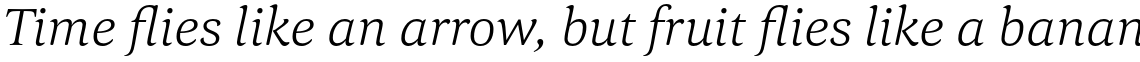 Corda Light Italic