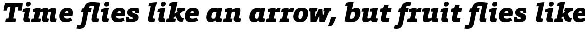 Foro Black Italic