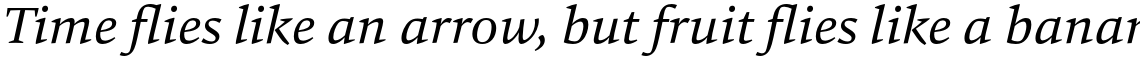 Carat Regular Italic