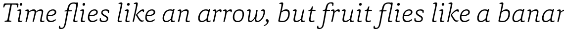 Capita Extra Light Italic