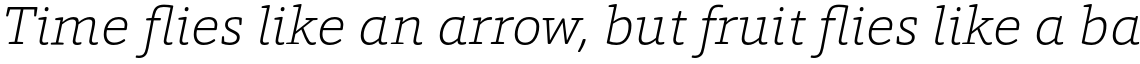 HT Foro Rounded Extra Light Italic