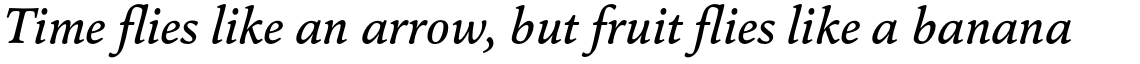 Pesaro Medium Italic