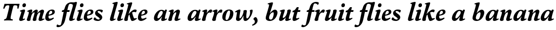 Pesaro Extra Bold Italic