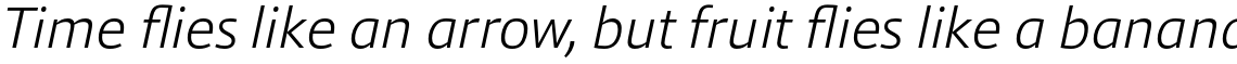 Qubo Extra Light Italic
