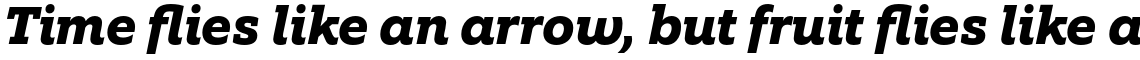 Equip Slab Extra Bold Italic