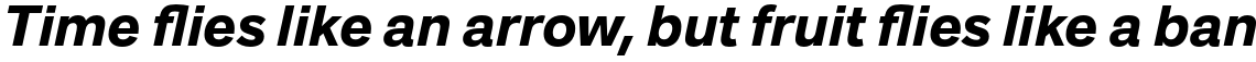 Urania ExtraBold Italic