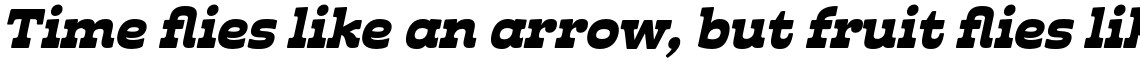 Cabrito Inverto Extended Black Italic