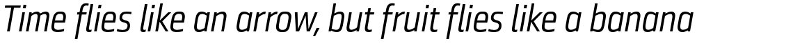 Ranelte Condensed Regular Italic
