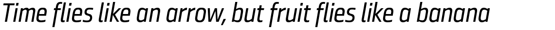 Ranelte Condensed Medium Italic
