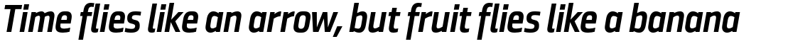 Ranelte Condensed Bold Italic