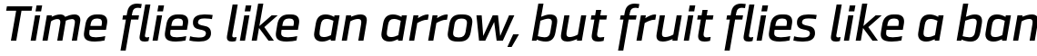 Ranelte Extended Demi Italic