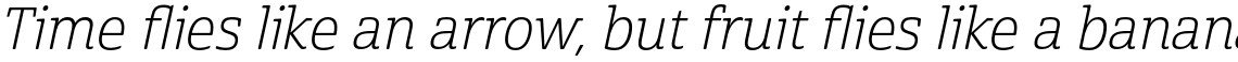 Cabrito Semi Light Italic