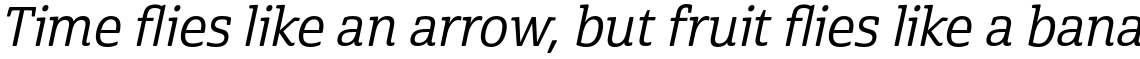 Cabrito Semi Medium Italic