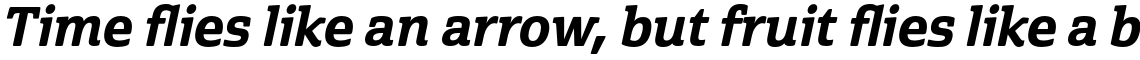 Cabrito Semi ExtraBold Italic