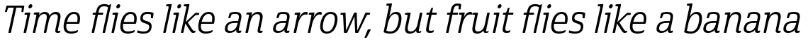 Cabrito Semi Condensed Regular Italic
