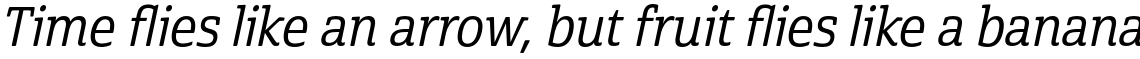Cabrito Semi Condensed Medium Italic