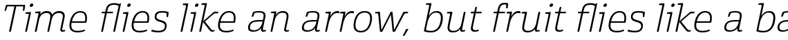 Cabrito Semi Extended Light Italic