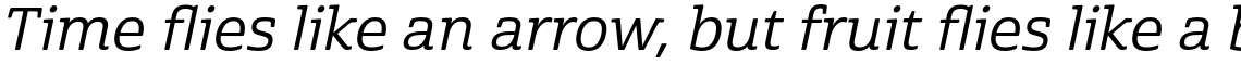 Cabrito Semi Extended Medium Italic