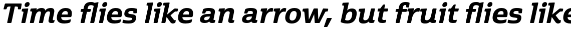 Cabrito Semi Extended ExtraBold Italic