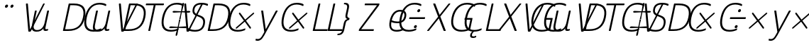 Cabrito Sans Light Italic