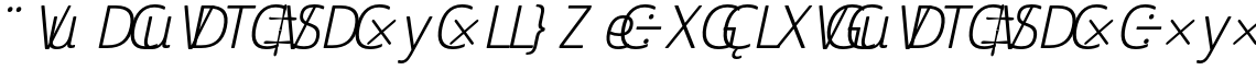 Cabrito Sans Book Italic