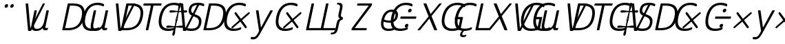 Cabrito Sans Regular Italic