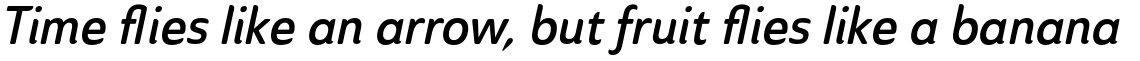 Ainslie Sans Condensed Demi Italic