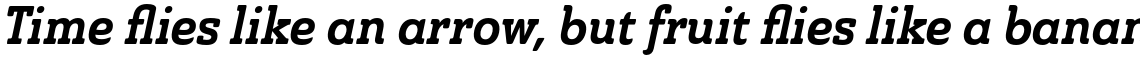 Ainslie Slab Condensed Bold Italic