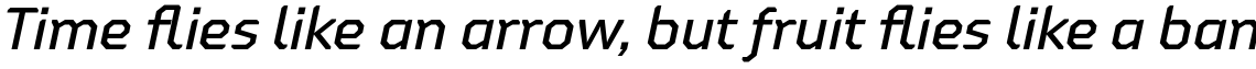 Oita Extended Medium Italic