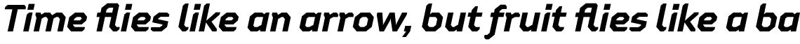 Oita Extended Bold Italic