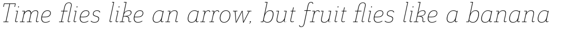 Grenale Slab Normal Thin Italic