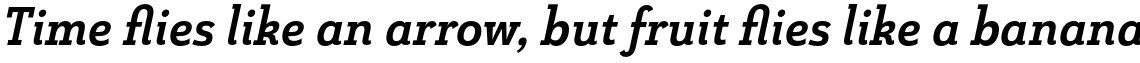 Grenale Slab Condensed Bold Italic