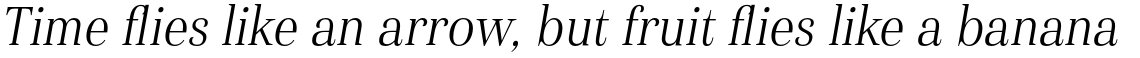 Haboro Condensed Light Italic