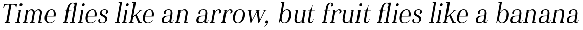 Haboro Condensed Book Italic