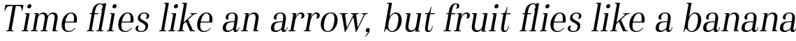 Haboro Condensed Regular Italic