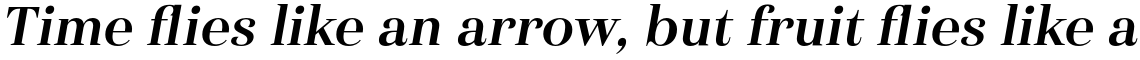 Haboro Normal Bold Italic
