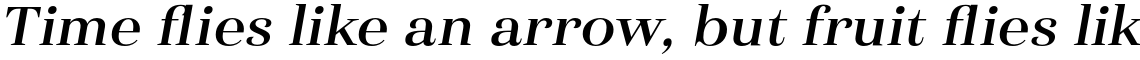 Haboro Extended Demi Italic