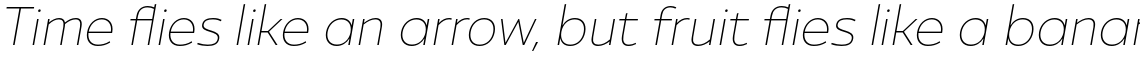 Ultine Normal Thin Italic