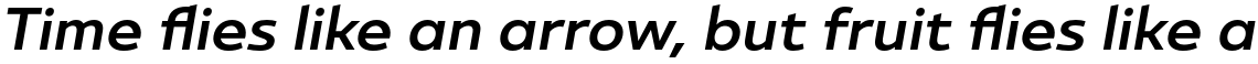 Ultine Extended Demi Italic