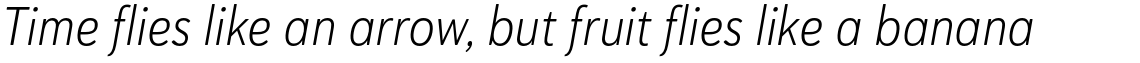 Haboro Soft Condensed Light Italic