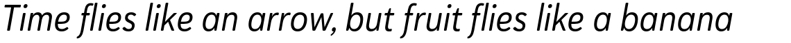 Haboro Soft Condensed Regular Italic