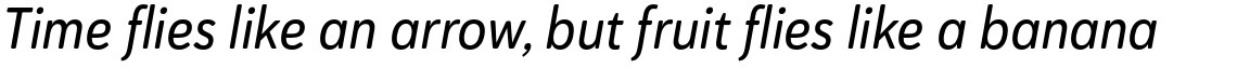 Haboro Soft Condensed Medium Italic