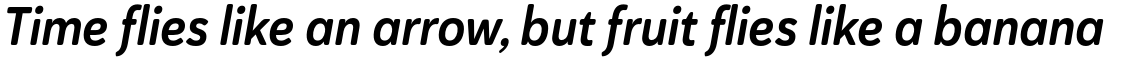 Haboro Soft Condensed Bold Italic