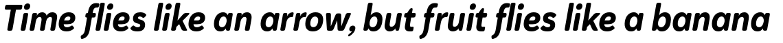 Haboro Soft Condensed ExtraBold Italic