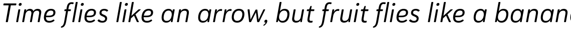 Haboro Soft Normal Regular Italic