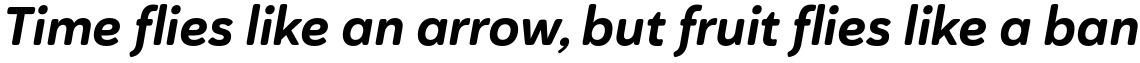 Haboro Soft Normal ExtraBold Italic