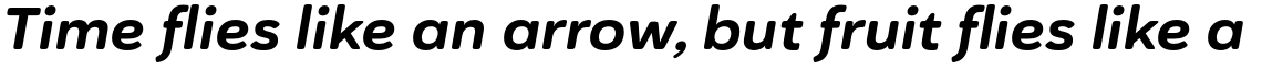 Haboro Soft Extended ExtraBold Italic